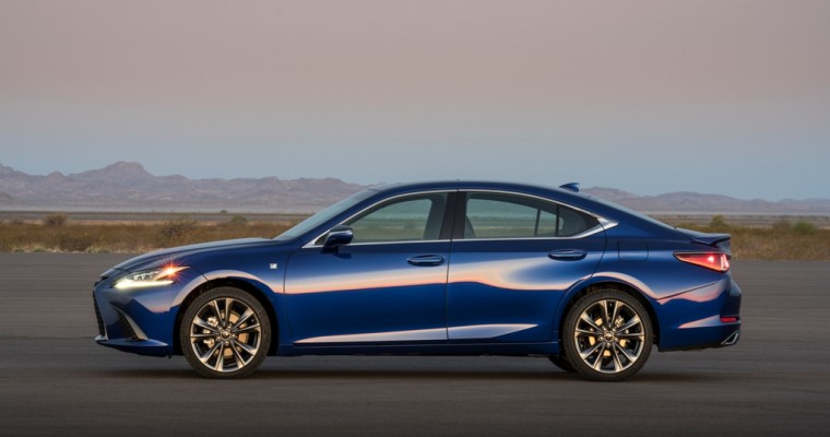 Lexus Announces Pricing, Efficiency Figures for Redesigned 2019 ES