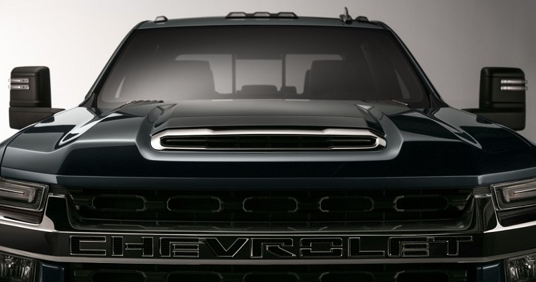 Chevy Teases Next-Generation 2020 Silverado HD Pickup