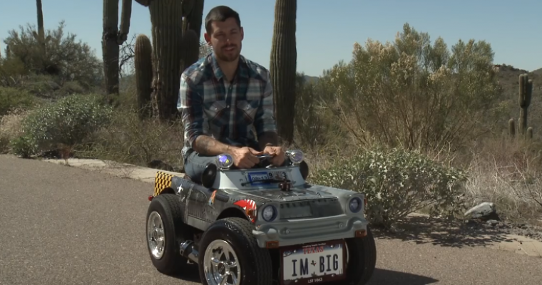 Austin Coulson Builds World’s Smallest Roadworthy Car