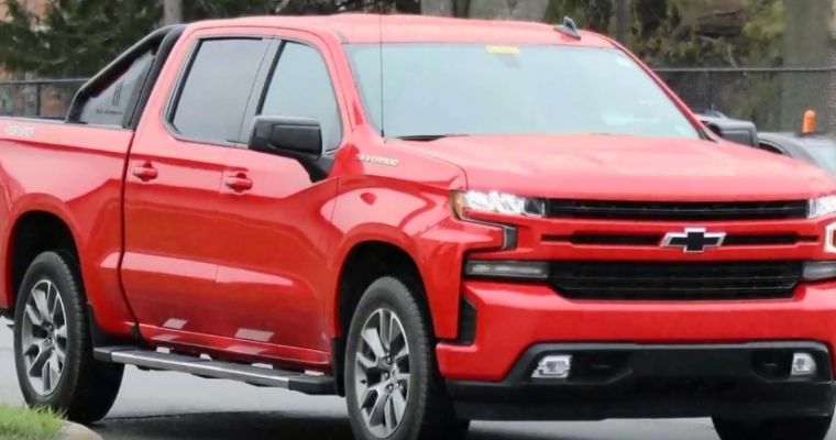 Spy Shots of the 2019 Silverado RST