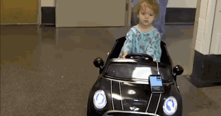 Child Hospital Patients Are Driving Themselves to the Operating Room in Remote Control Cars