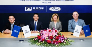 Ford, Zotye Sign New MoU for EV Ride-Hailing Joint Venture