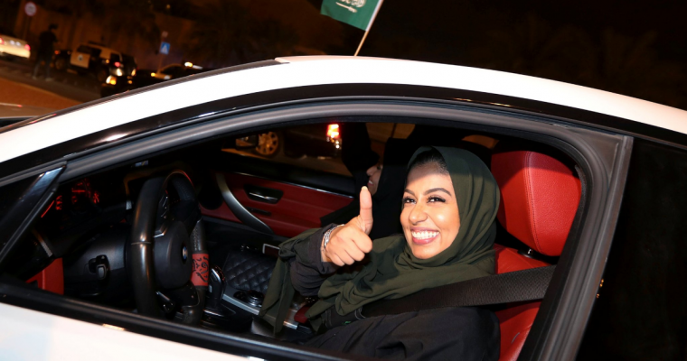 At Last: Women Free To Drive in Saudi Arabia