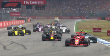 2018 German GP: Hamilton Wins from 14th, Vettel in the Gravel