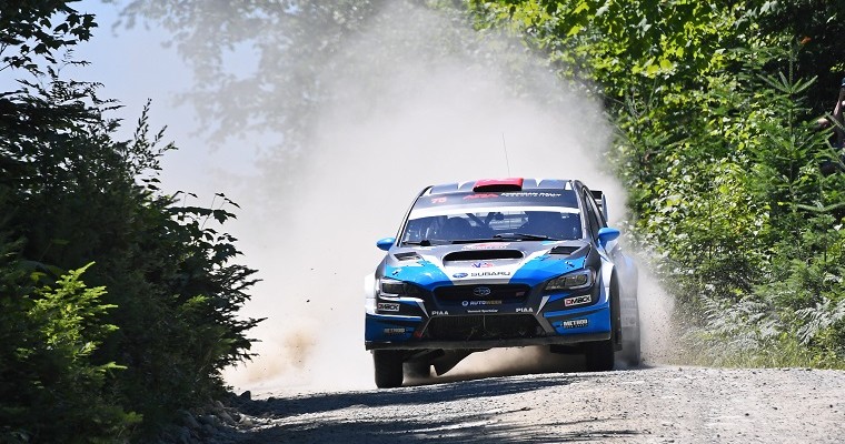 Subaru Wins 2018 New England Forest Rally