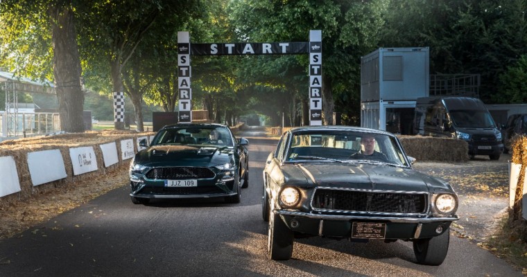 Original Ford Mustang Bullitt Makes International Debut at Goodwood Festival of Speed