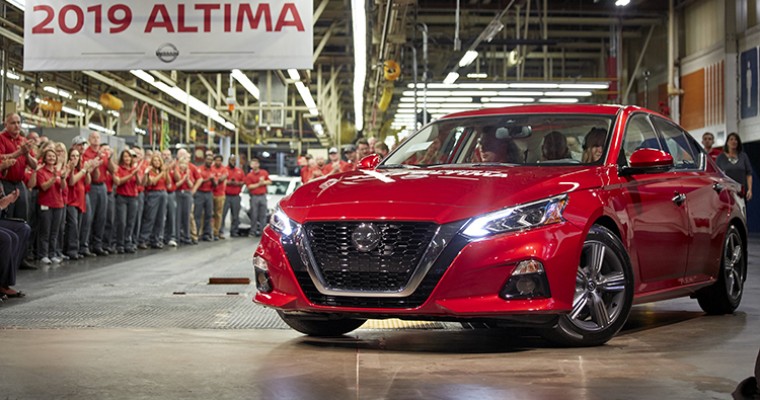 Nissan’s U.S. Assembly Plants Upgraded for 2019 Altima Production