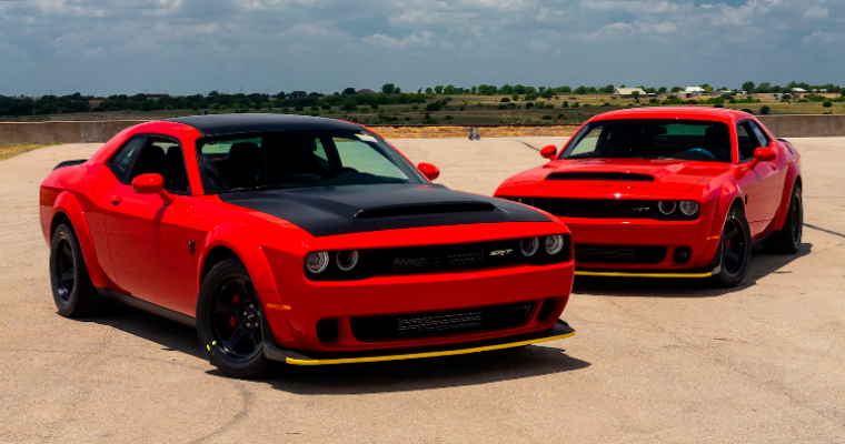 Pair of Dodge Demons Up for Auction This Weekend