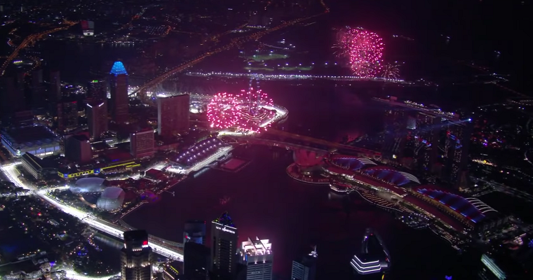 2018 Singapore GP: Hamilton Wins Under the Lights