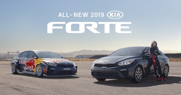 Marketing Campaign for 2019 Kia Forte Features Pro Race Car Driver Collette Davis