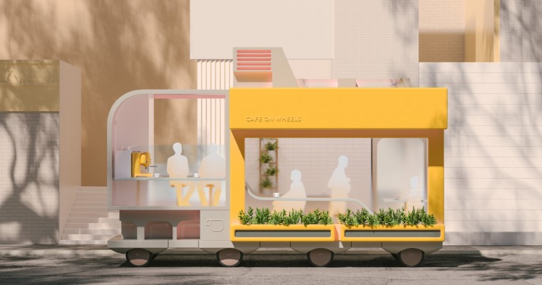 IKEA Offers Possible Driverless Future With Spaces on Wheels