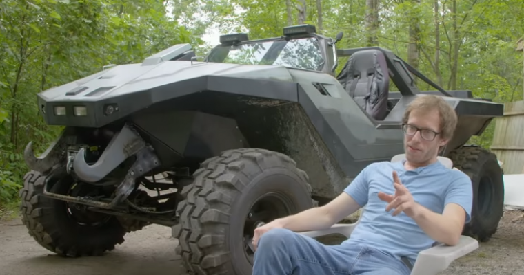 “Halo” Fan Recreates the Iconic Warthog Vehicle from the Game