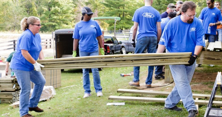 More Than 10K Volunteers Participating in Ford Global Caring Month