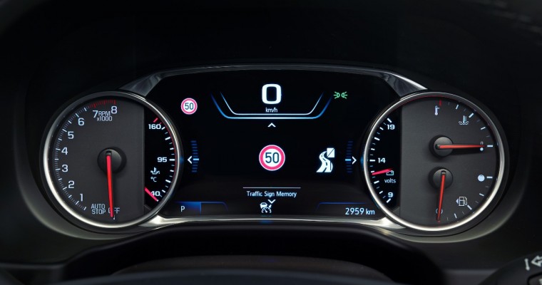 Available Holden Acadia Technology Includes Traffic Sign Recognition, Traction Select Control