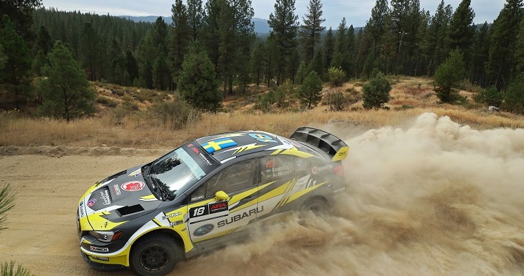 Subaru’s Patrik Sandell Wins 2018 Idaho Rally International