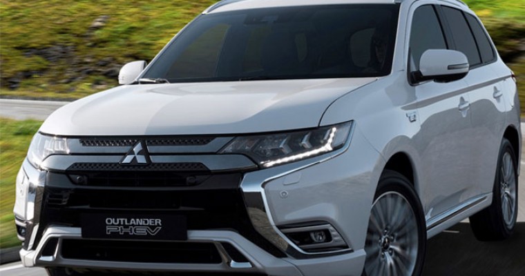 UK Sales Rank Mitsubishi Outlander PHEV in Top Spot for Plug-in Hybrid Models