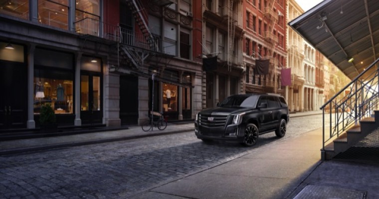 2019 Cadillac Escalade Adds Blacked-Out Sport Edition