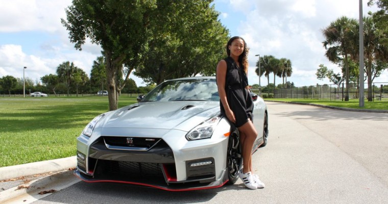 Naomi Osaka Takes A Ride in Her New Nissan