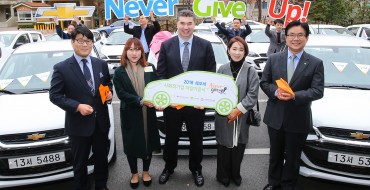 GM Korea Donates 30 Sparks in Chevrolet Never Give Up Campaign