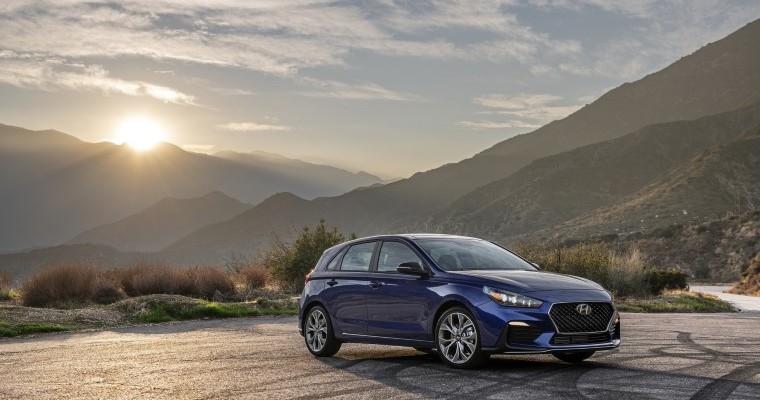 [PHOTOS] See the Sporty 2019 Hyundai Elantra GT N Line Hatchback