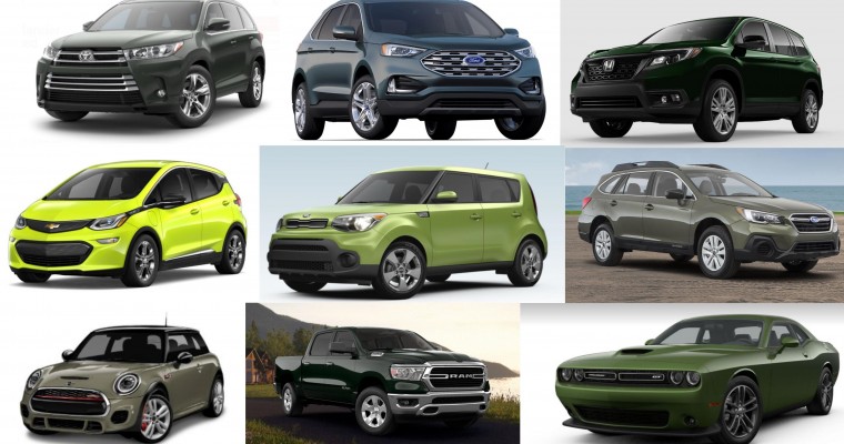 Uncommon Car Colors: 2019 Models Available in Green