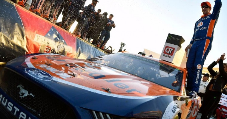 NASCAR Ford Mustang Gets First Taste of Victory at Atlanta Motor Speedway