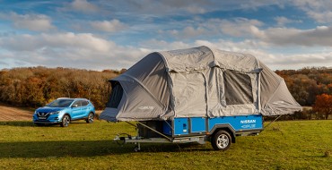 Off-Grid Camping Powered By Nissan’s Electric Vehicle Batteries