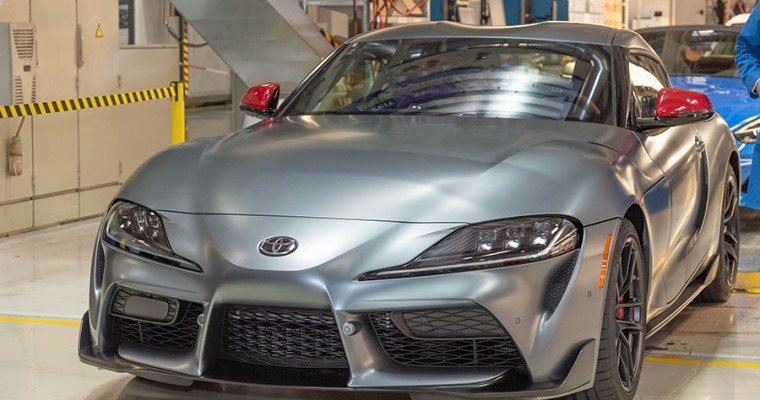 The First 2020 Toyota Supra Has Rolled Off the Assembly Line