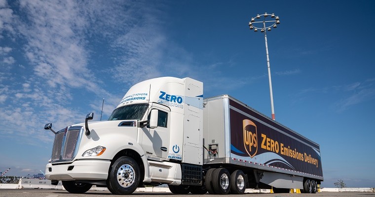 Toyota Unveils Fuel Cell Electric Heavy-Duty Truck