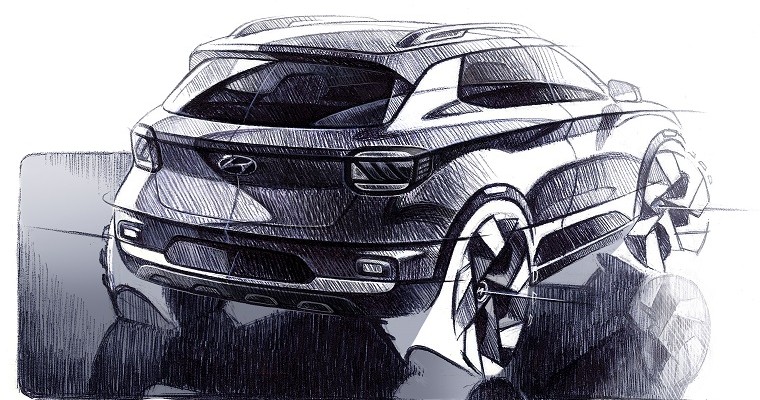 Design Sketches Offer First Glimpse of 2020 Hyundai Venue Crossover