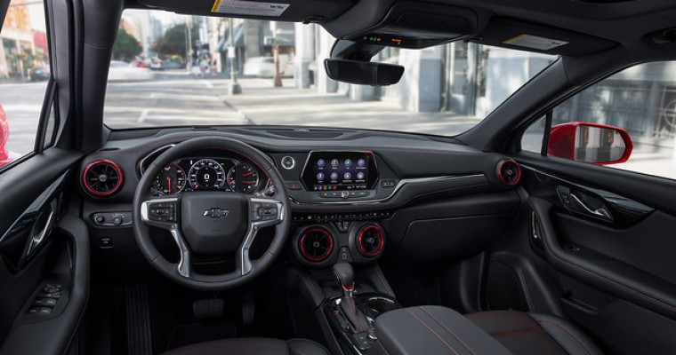 2019 Chevrolet Blazer Claims Spot on Wards 10 Best UX List