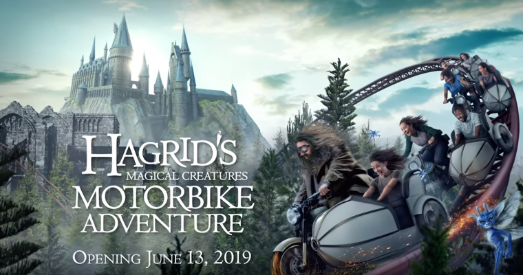 Climb Aboard an Enchanted Motorbike in the Latest Addition to the Wizarding World of Harry Potter