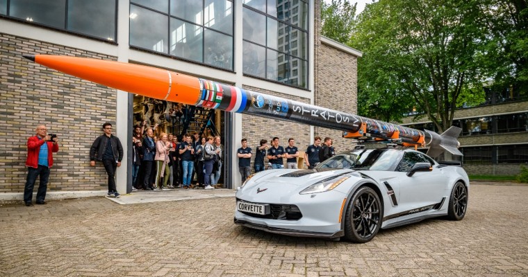 2019 Chevy Corvette C7 Final Edition Helps Reveal Stratos IV Rocket