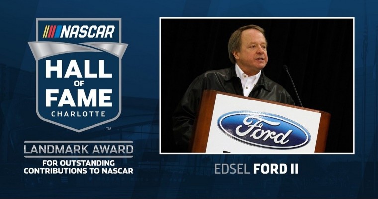 Edsel B. Ford II Wins 2020 Landmark Award for Outstanding Contributions to NASCAR