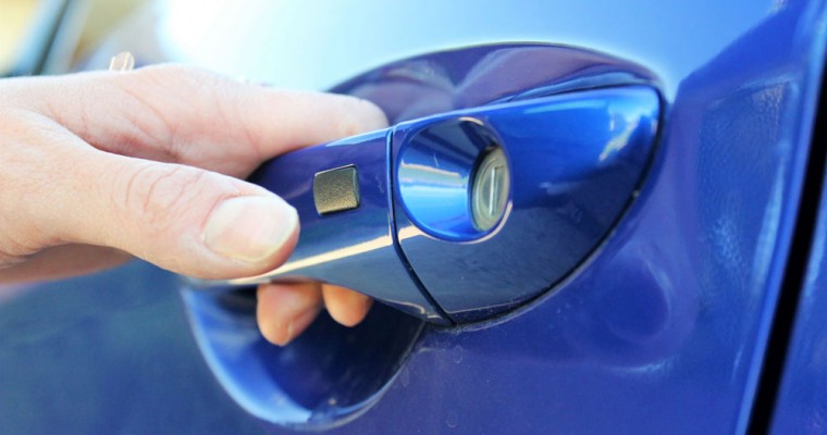 What Is That Tiny Button on the Car Door Handle?