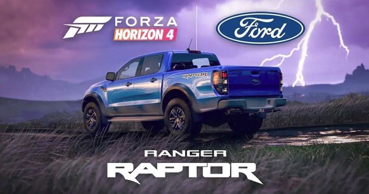 You Can Now Race the Ford Ranger Raptor in Forza Horizon 4