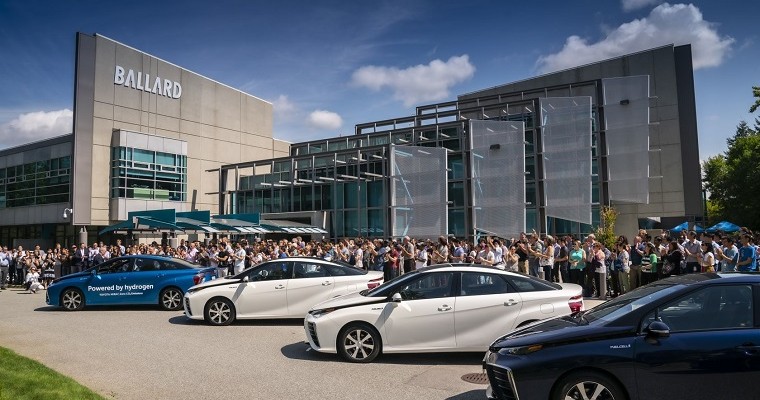 Canadian Company Takes Delivery of First Toyota Fuel Cell Vehicles