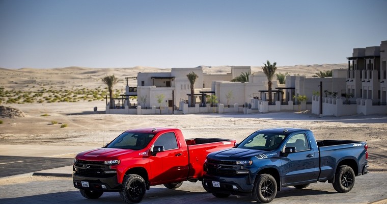 Middle East Gets Exclusive Silverado Regular Cab Models