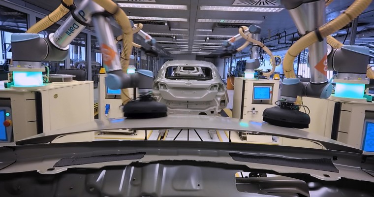 Ford Collaborative Robots Help Finish Fiestas in Europe