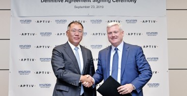 Hyundai Teams with Aptiv for Autonomous Driving JV