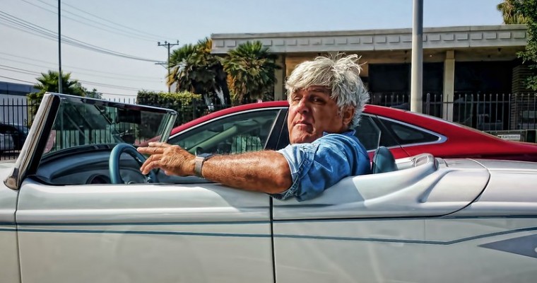 Jay Leno Drives Fan Fighting Cancer in 2020 Corvette