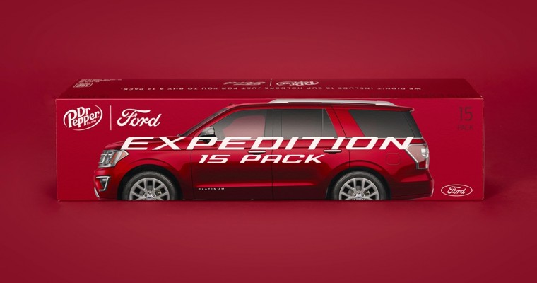 Dr Pepper Made a Limited-Edition Ford Expedition 15-Pack