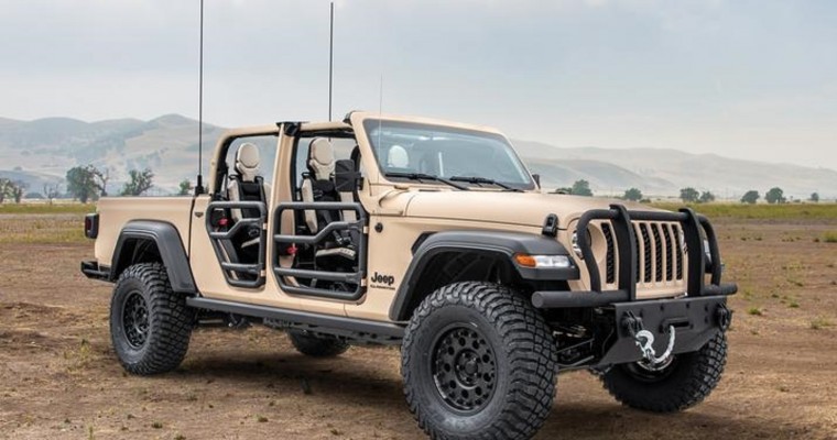 Meet the Jeep Gladiator Extreme Military-Grade Truck