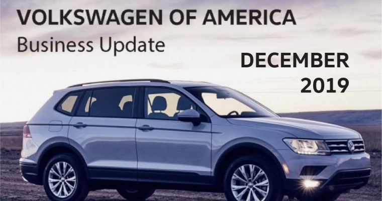 Volkswagen Reports November Sales Numbers