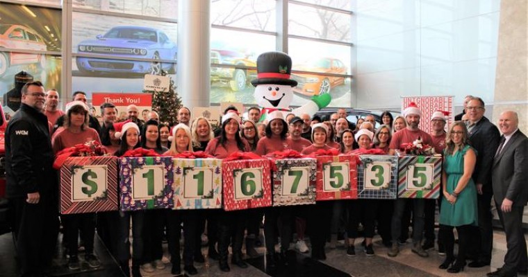 FCA Canada Employees Donate Over $1 Million to Windsor-Essex United Way