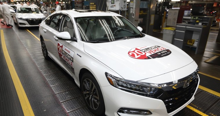 Honda Celebrates 20 Millionth Vehicle Produced in Ohio