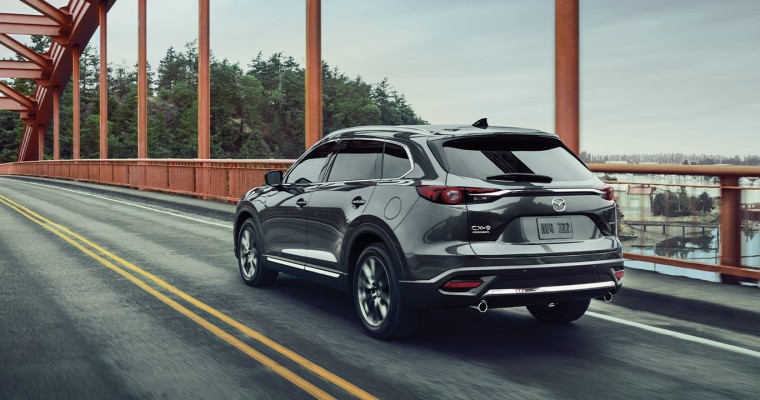 2020 Mazda CX-9 Earns a Top Safety Pick + Award From the IIHS