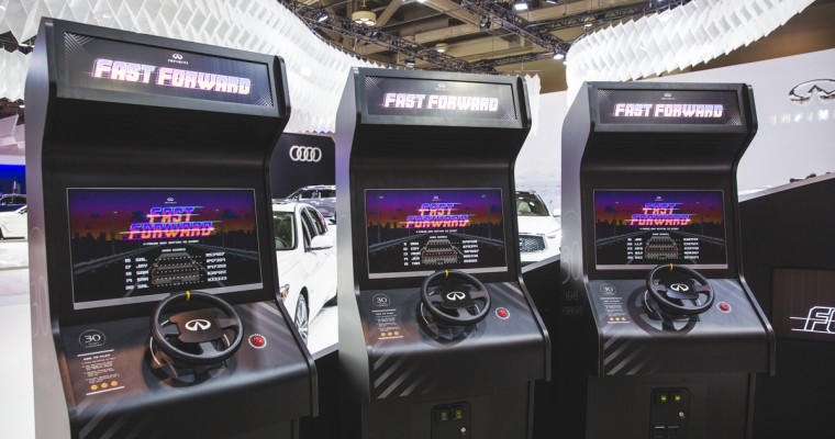 Play INFINITI Fast Forward at the Canadian International Auto Show