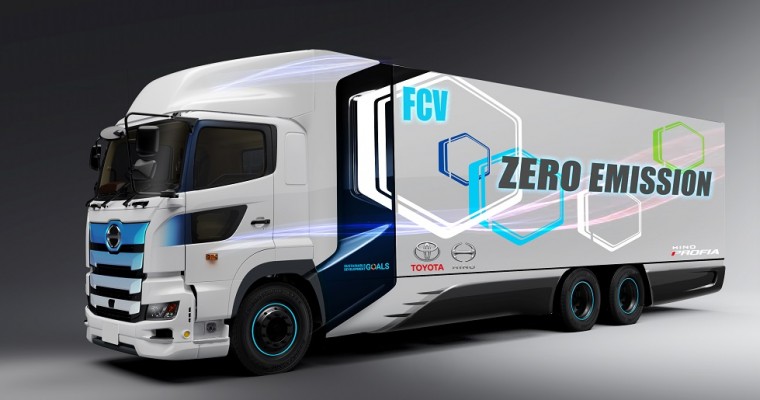 Toyota Partners with Hino to Make Fuel Cell Truck