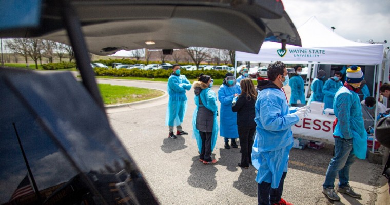 Lincoln Navigators Equipped for Mobile COVID-19 Testing in Michigan